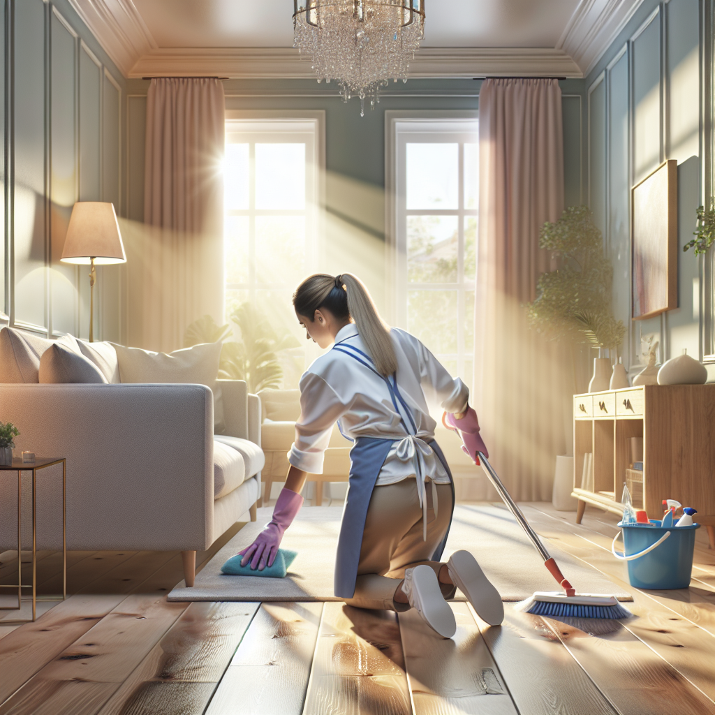 A professional cleaner