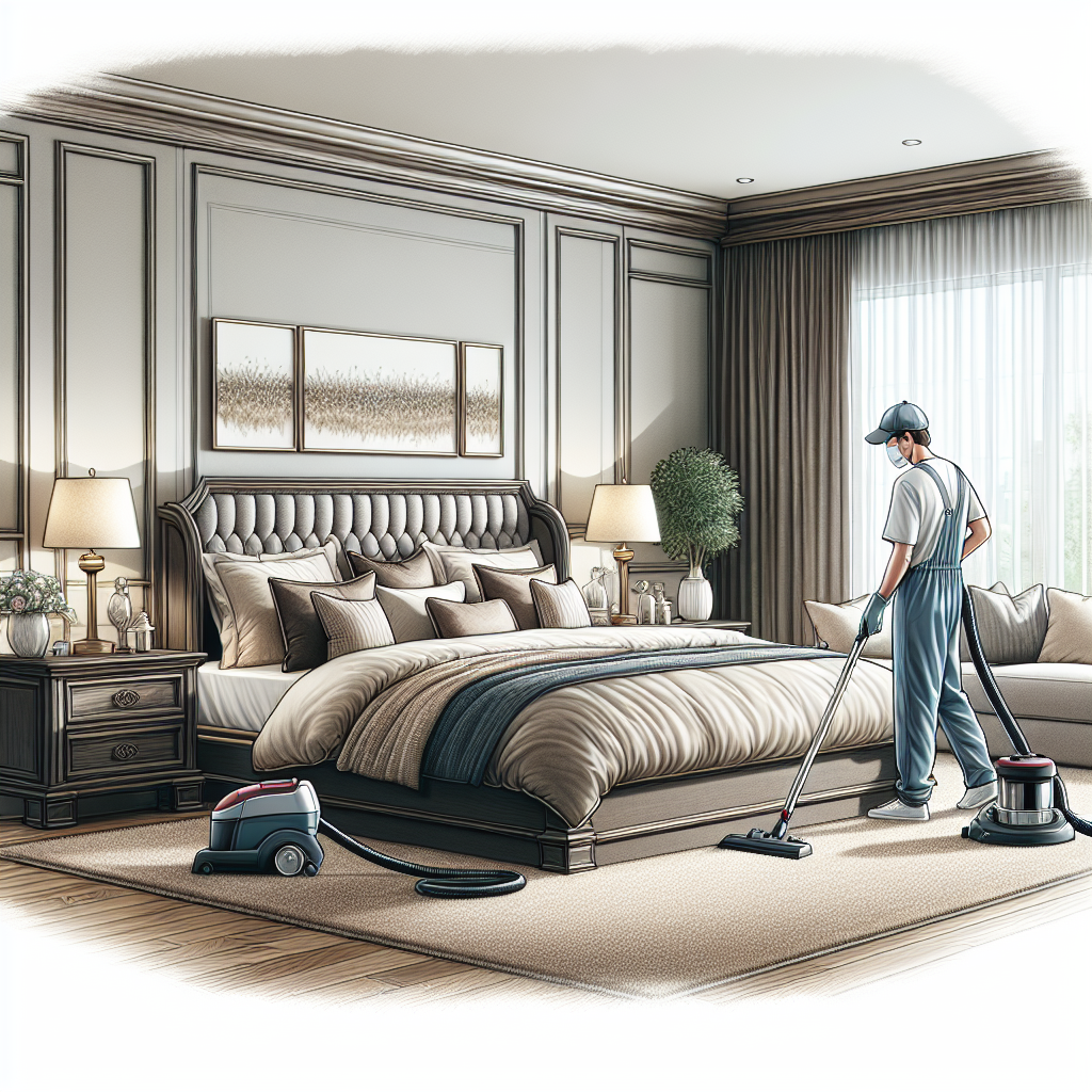 Master Bedroom Deep Cleaning