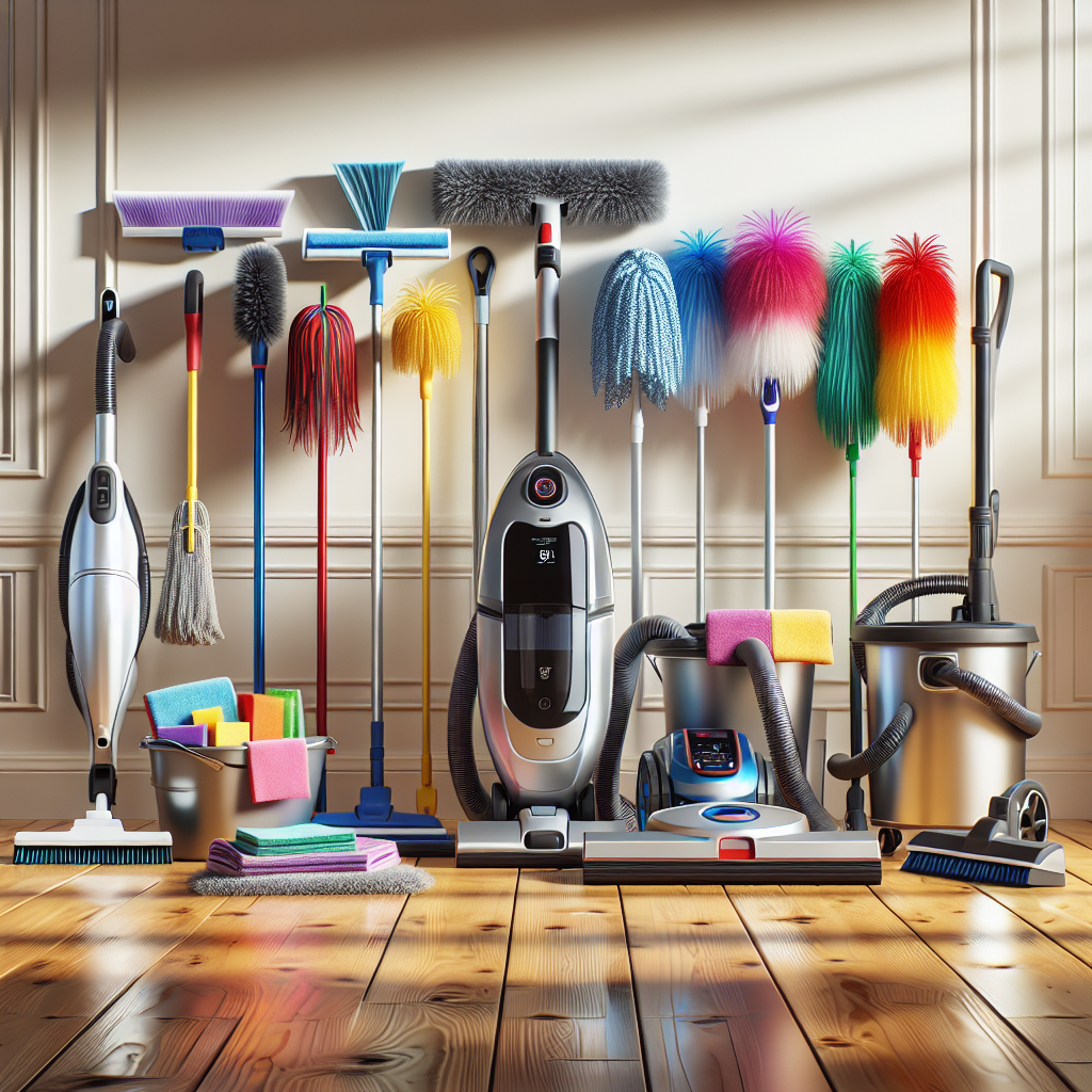 Essential House Cleaning Equipment