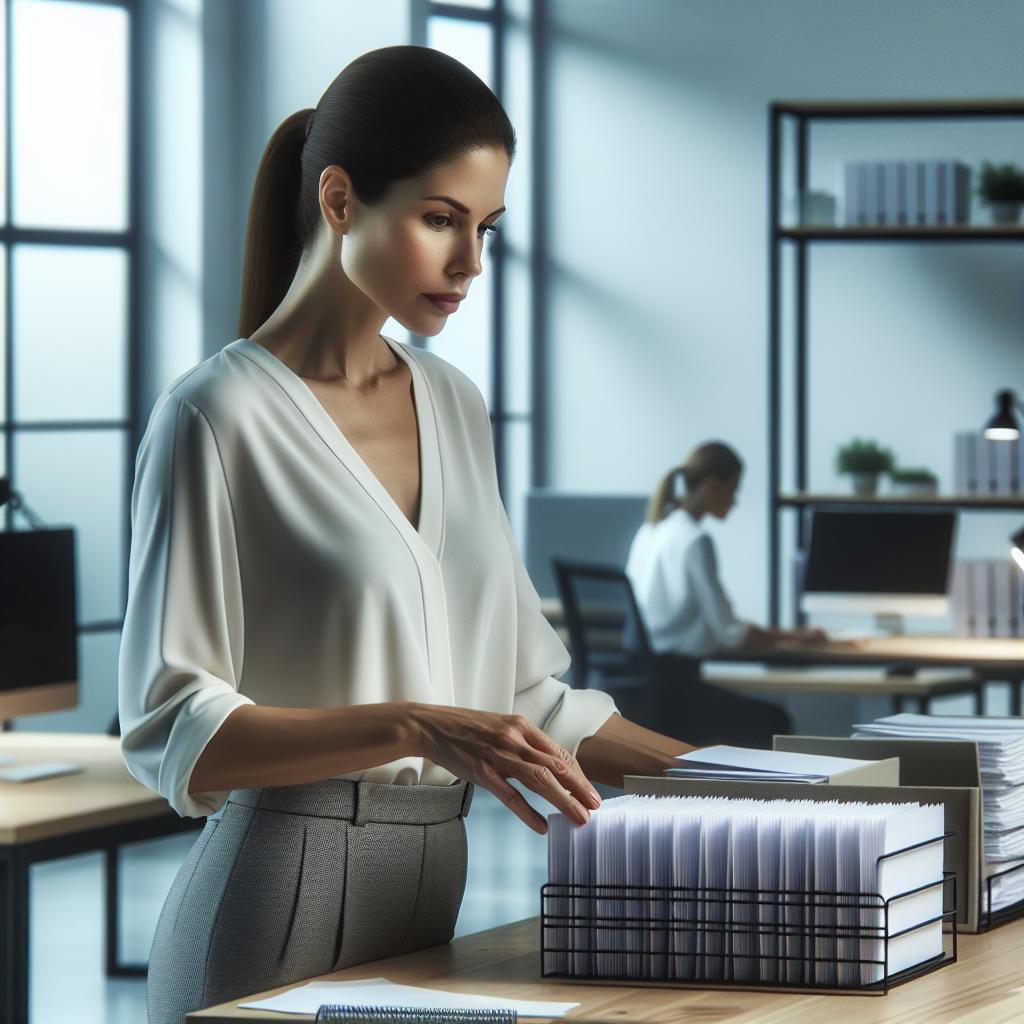 Professional Organizer with a Certificate