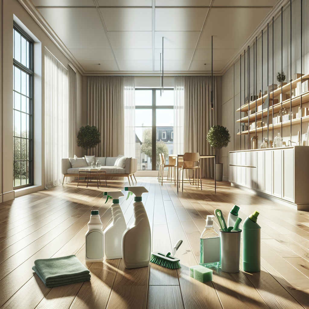 A clean and modern house interior in Dayton, Ohio, symbolizing house cleaning services.