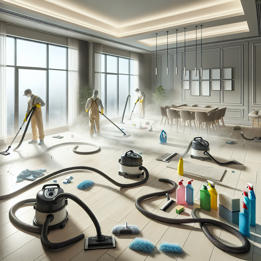 House Cleaning After Construction