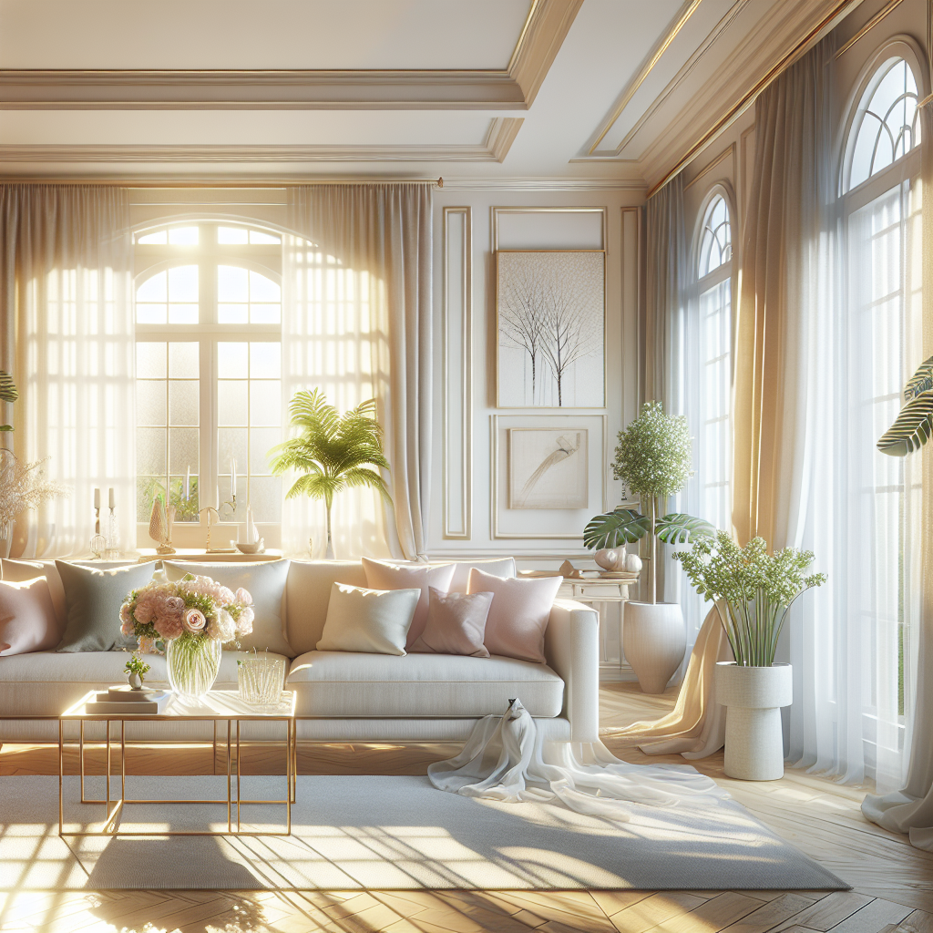 A clean and organized home interior with natural light.