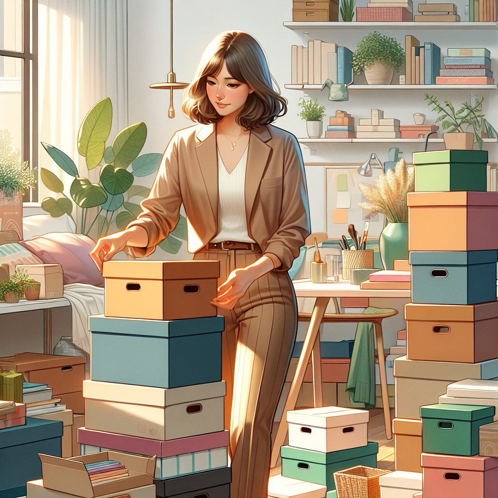 Find Professional Organizer Assistant Jobs Near Me Today! 3 A professional organizer assistant sorting items in a cozy home setting.