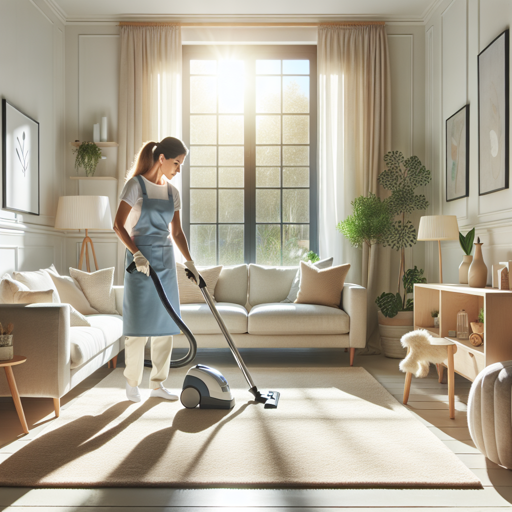 A professional cleaner windermere