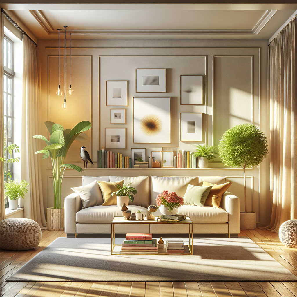 A cozy and clean living room in a house in Kingsport, TN.