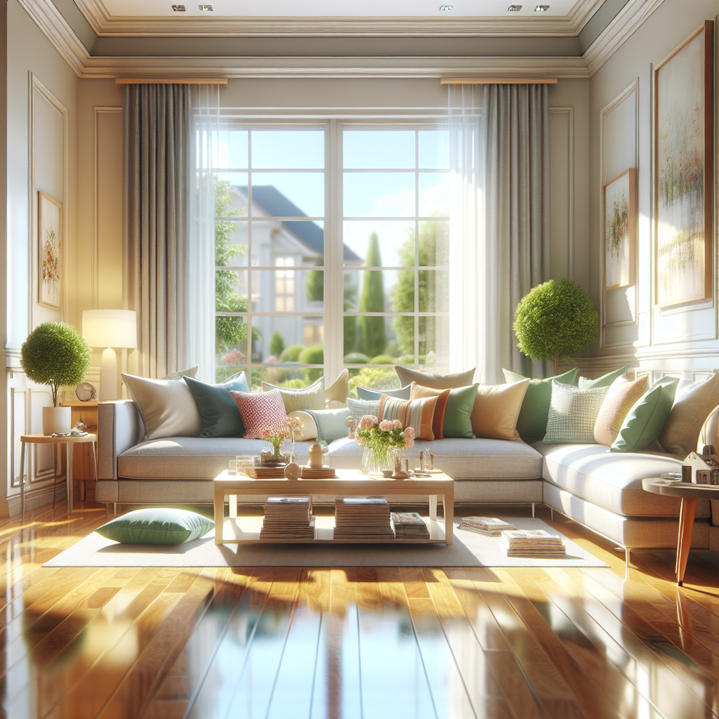 A cozy and clean living room in a house in Kingsport, TN.