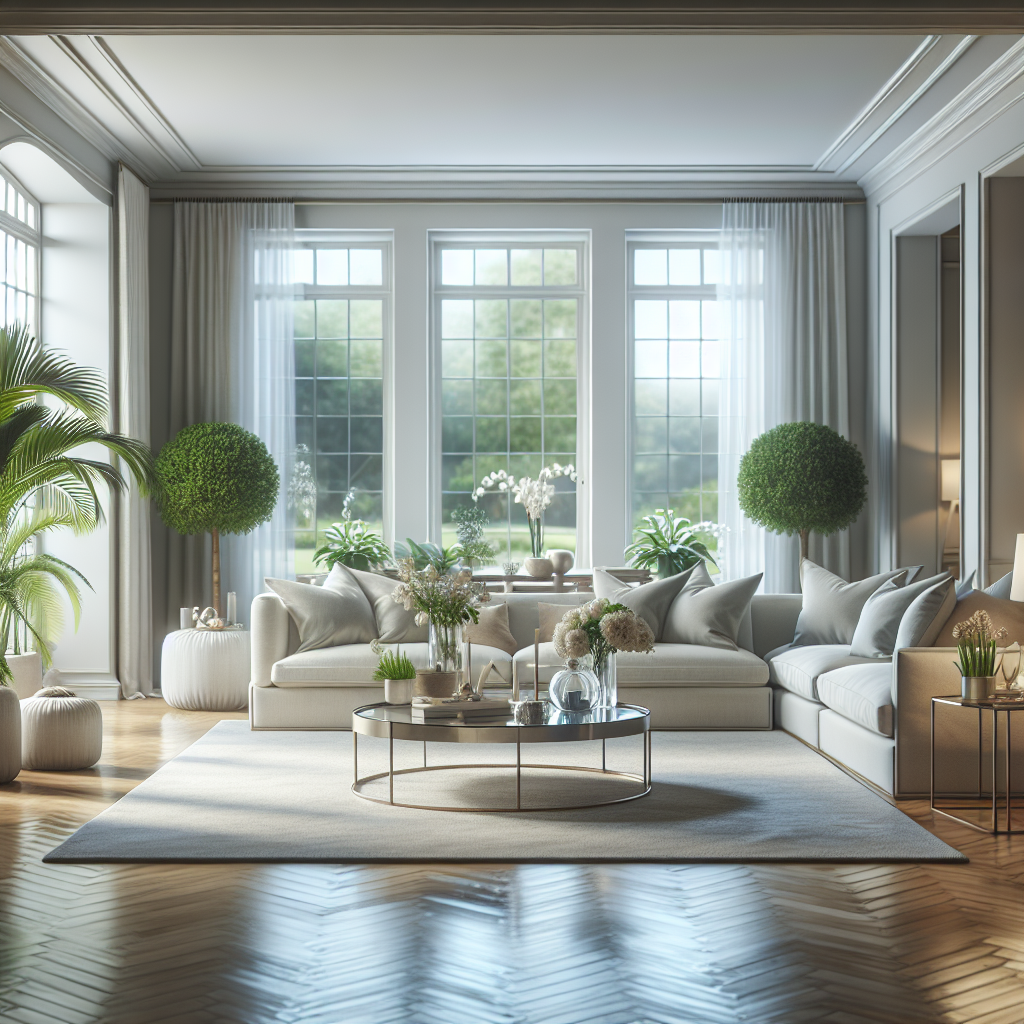 Top House Cleaning Services in Scottsdale You Need! 5 A clean and organized living room showcasing professional house cleaning services.