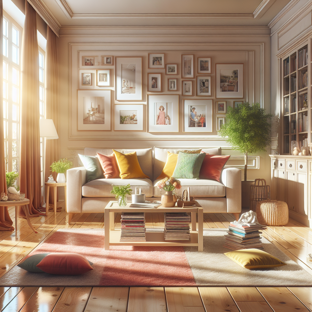 A clean and organized living room highlighting the benefits of a professional cleaning service.