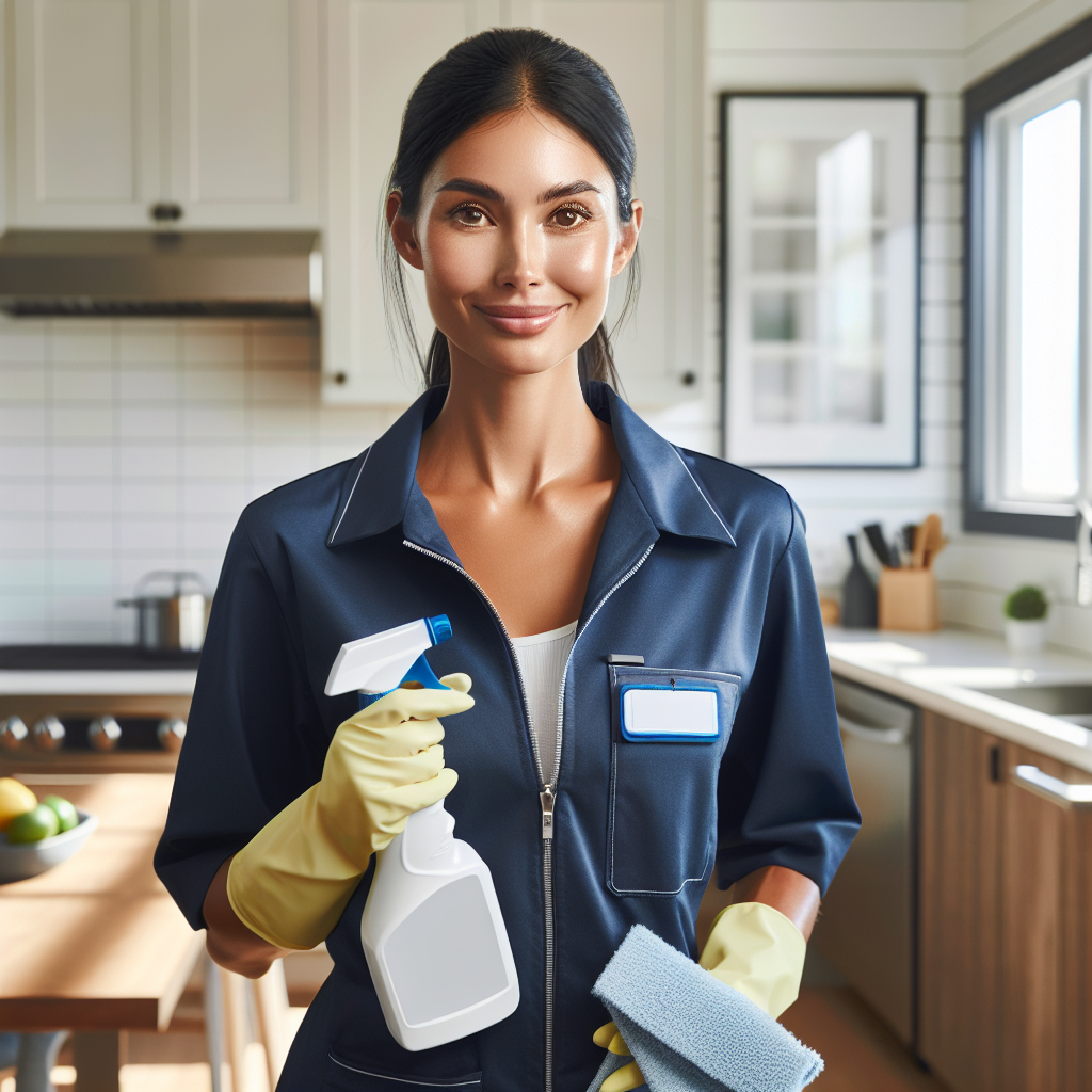 A professional house cleaner in edmonton