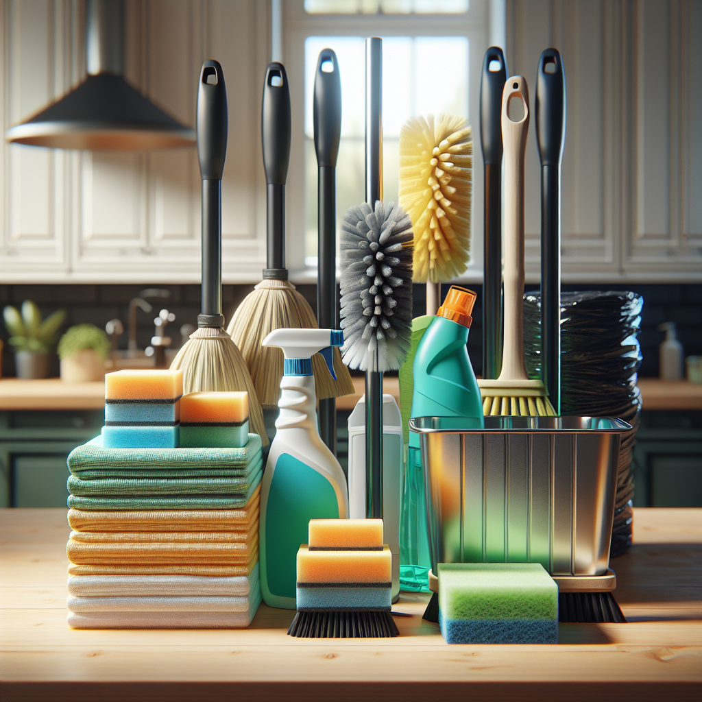 Basic Cleaning Supplies Needed for Every Home