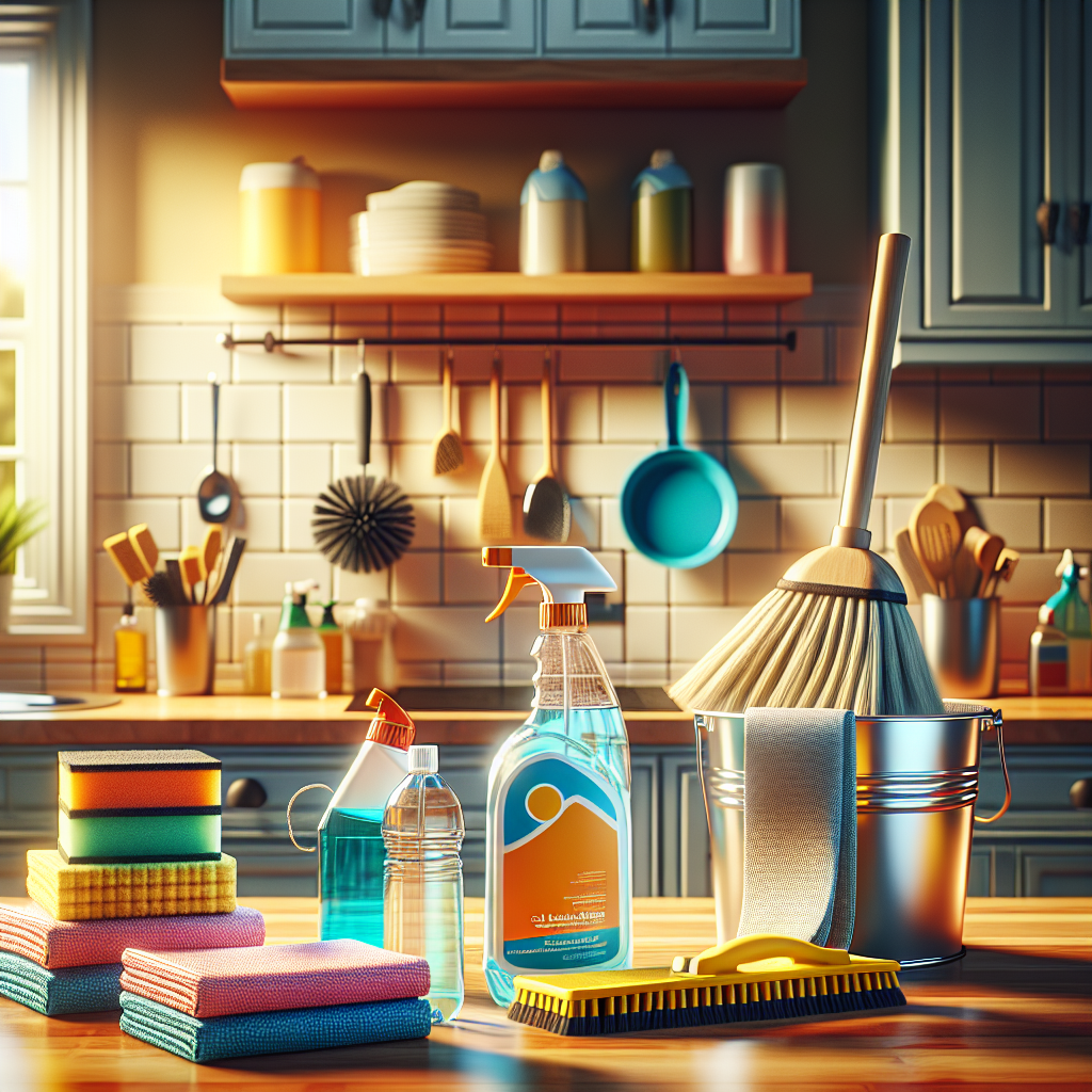 Essential Basic Cleaning Supplies