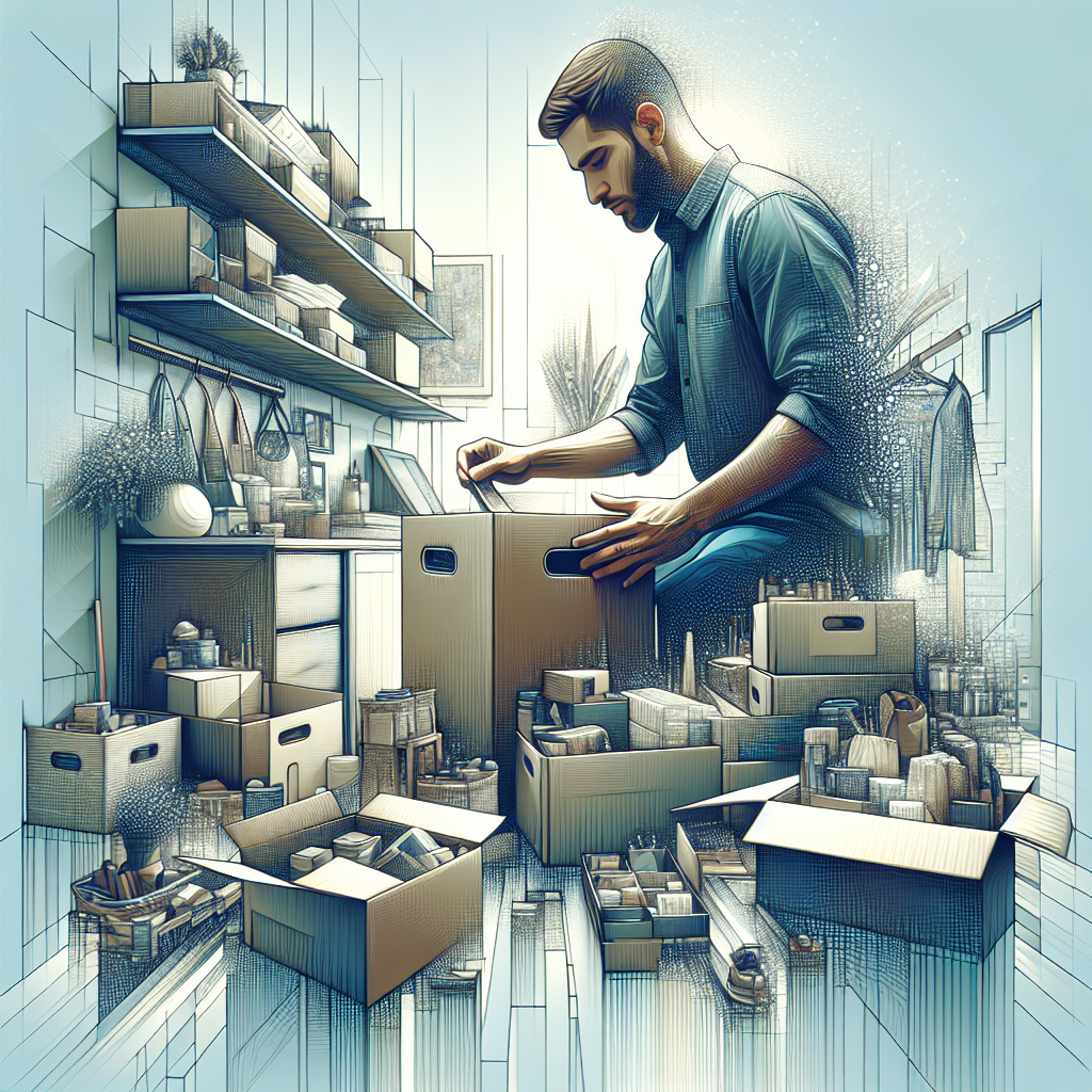 A professional organizer at work in a clean and organized environment.