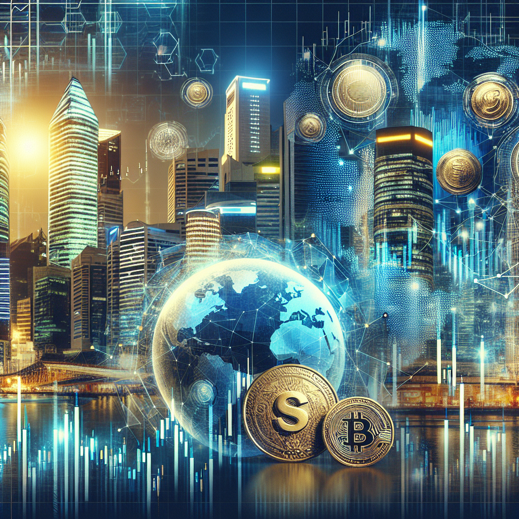 Diverse investment symbols with a modern cityscape, representing evolving investment strategies.