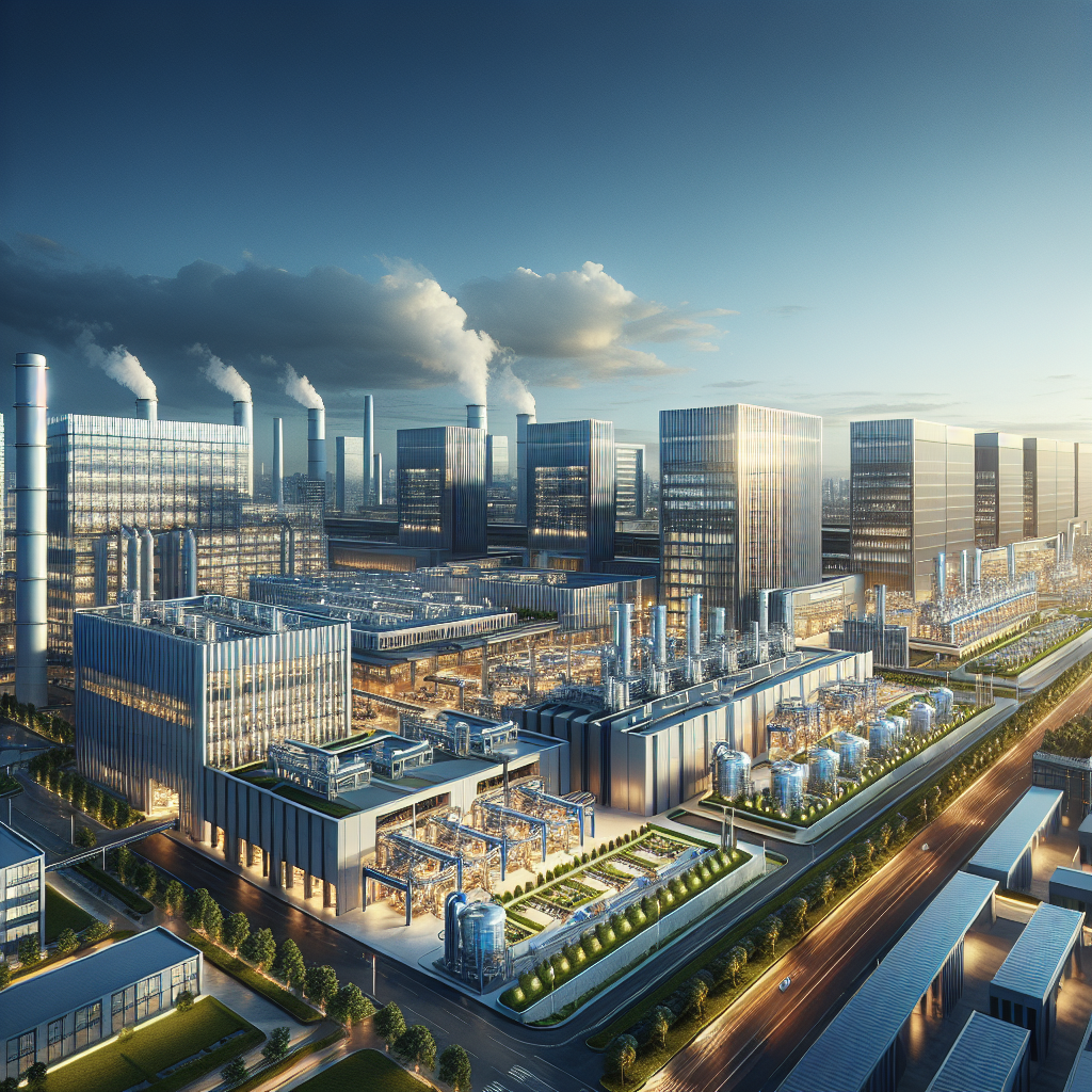 A realistic image of V Prime Innovations in an industrial hub in Ambattur.