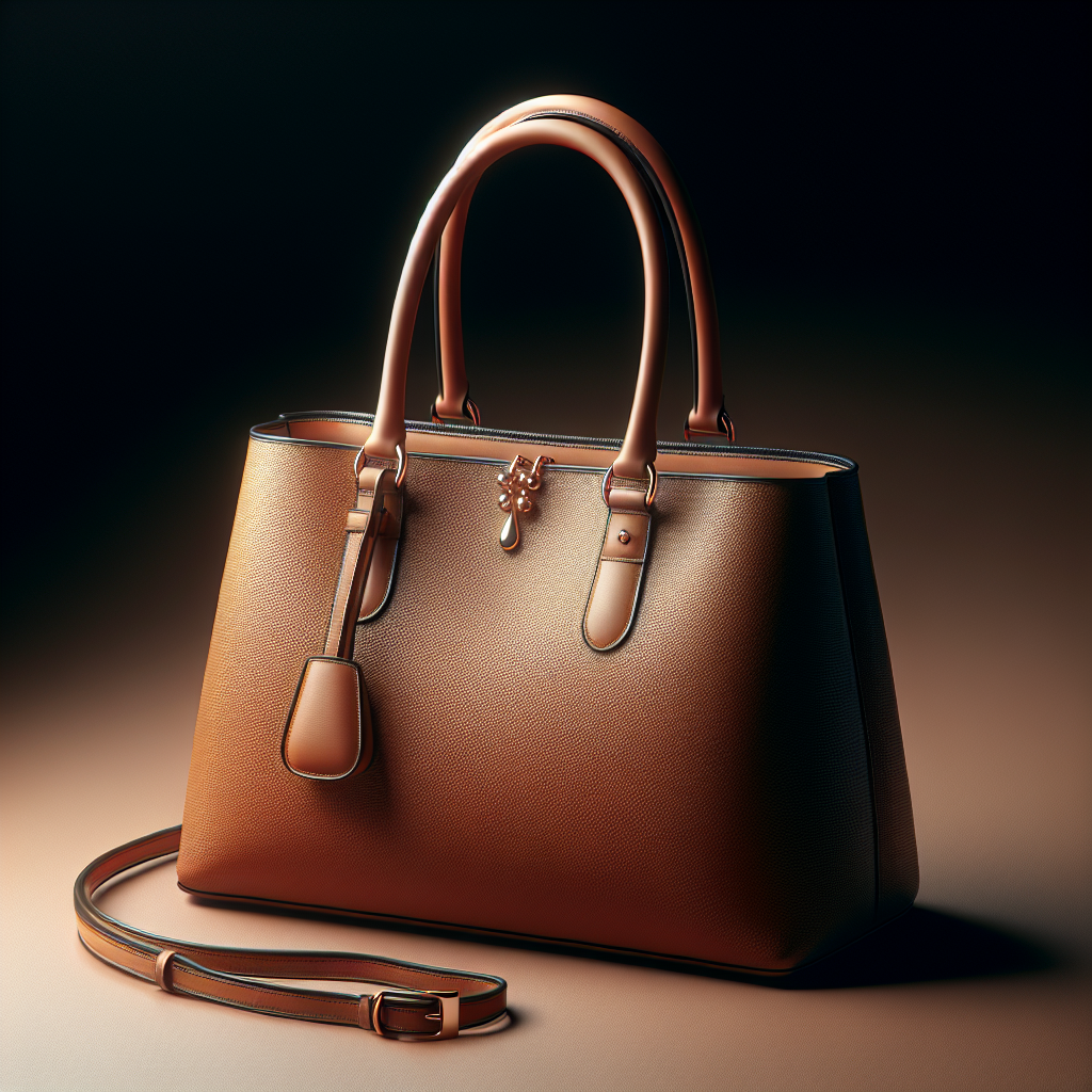 Realistic image of a discounted designer handbag from a top brand, showcasing its elegance and quality.