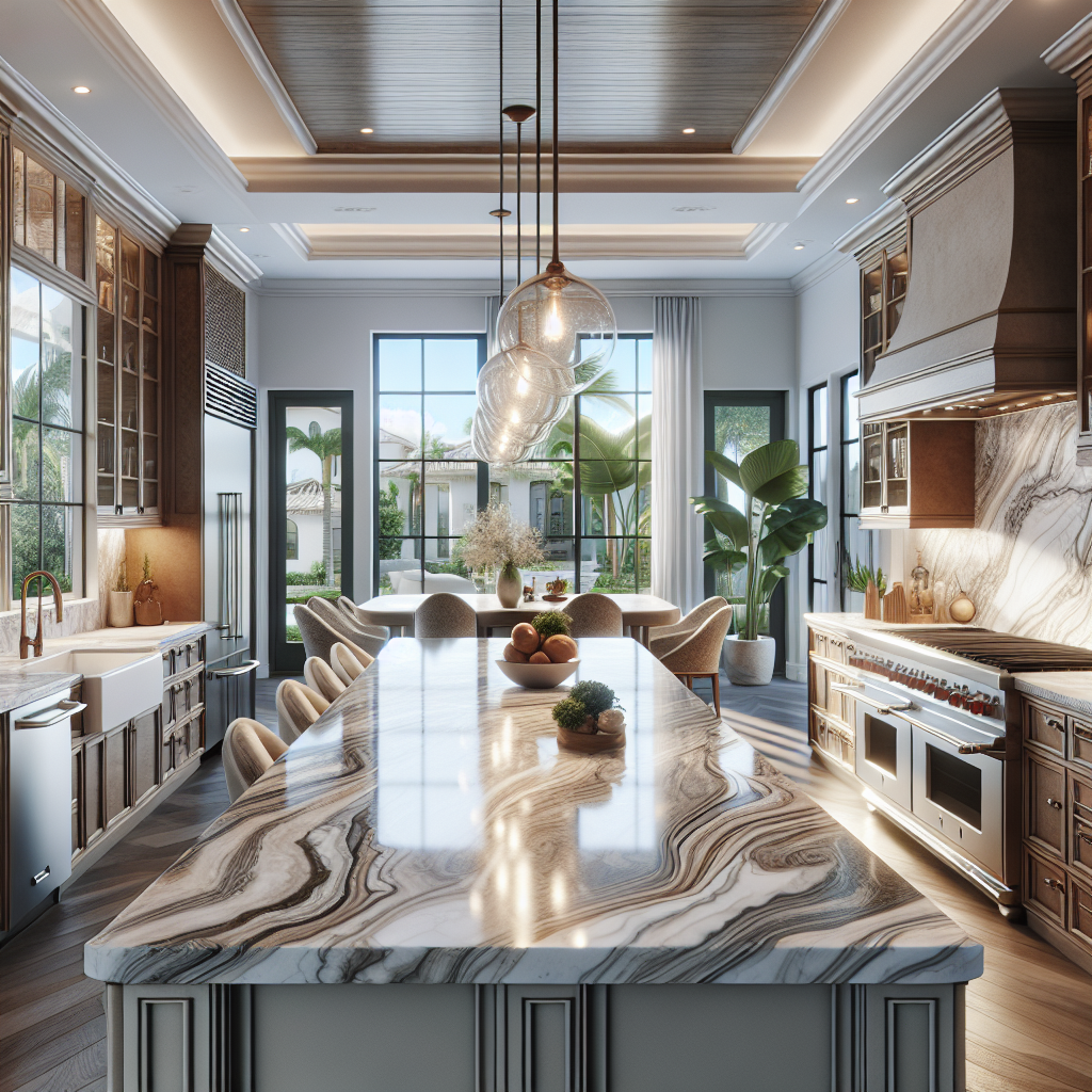 Stunning High-End Stone Countertops For Luxurious Interiors image
