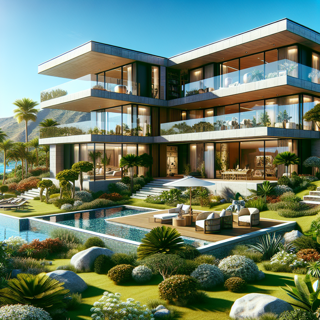 A luxury villa in Tenerife with an infinity pool and ocean view.