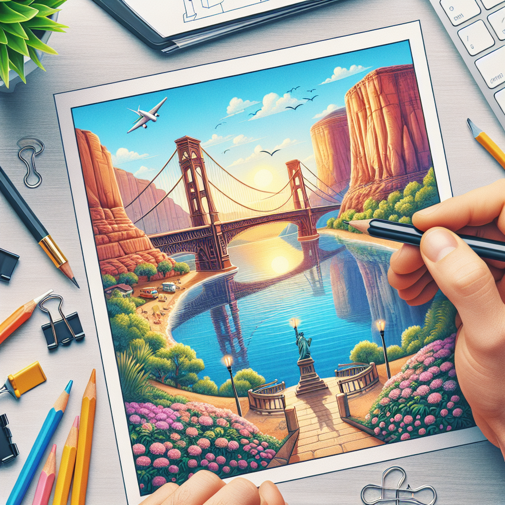 A realistic representation of a print-on-demand introduction image