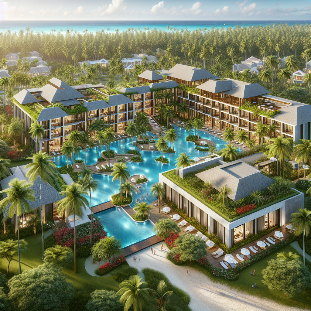 A realistic image of an adults-only resort in Punta Cana