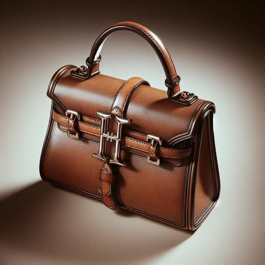 A realistic image of a Hermes Constance bag in an elegant setting.
