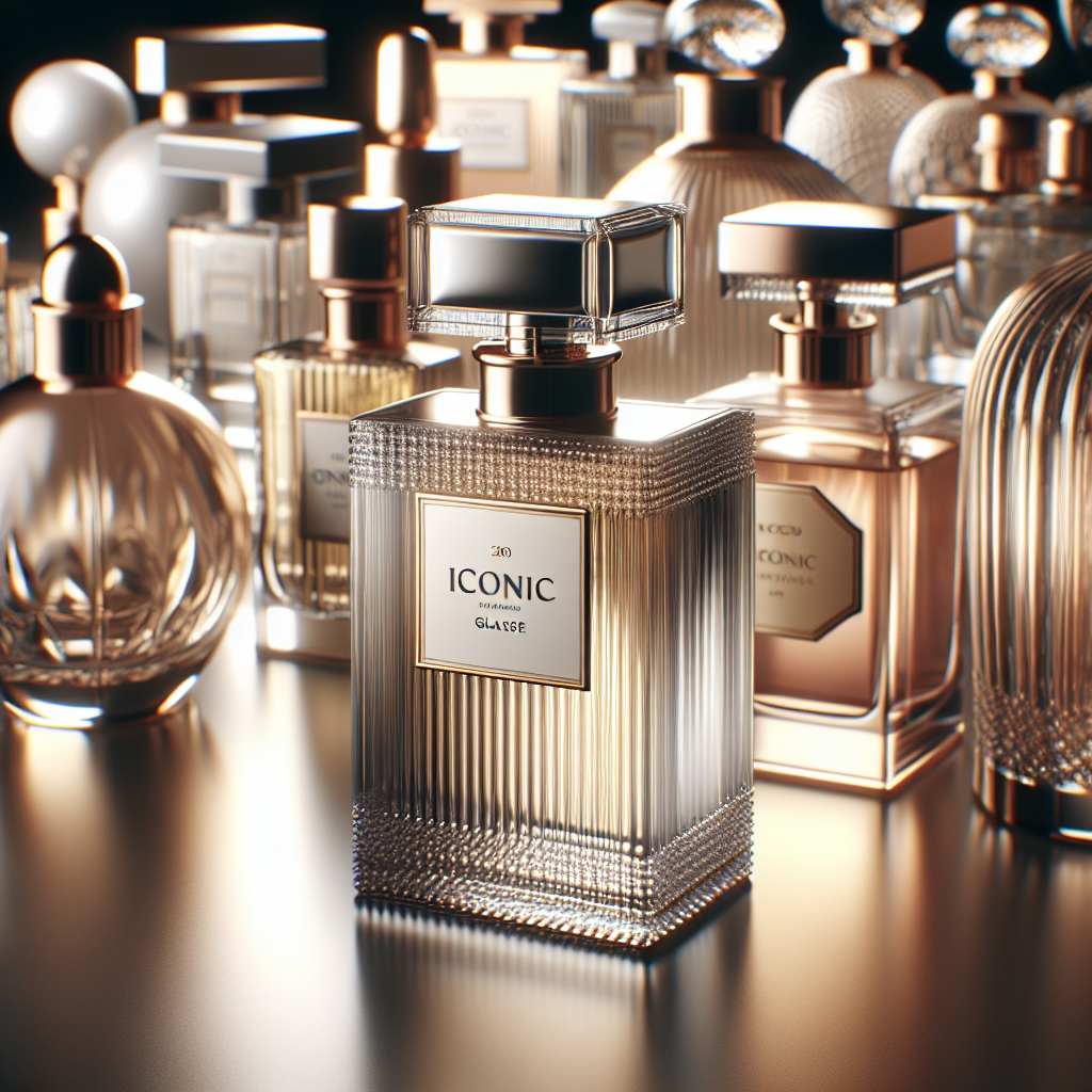 Realistic Chanel perfume bottles