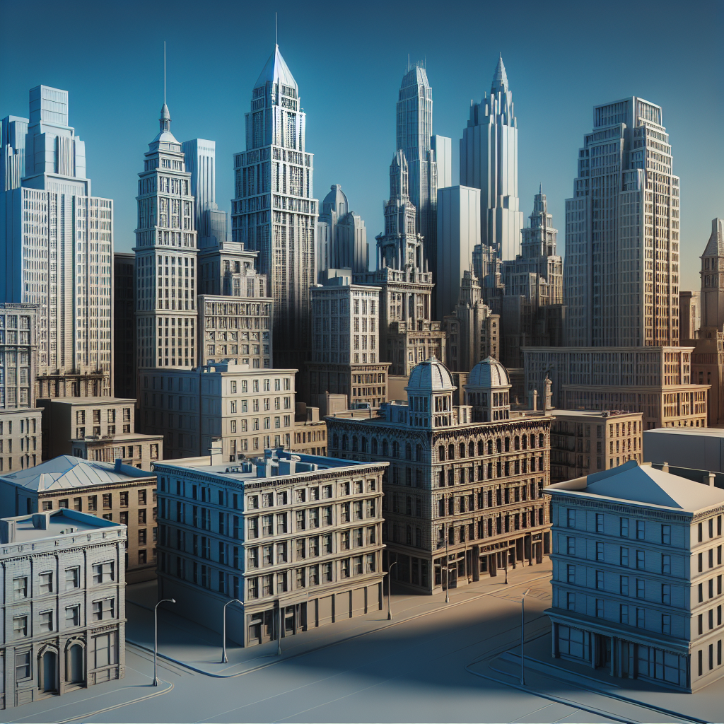 a realistic depiction of the rapid city skyline.