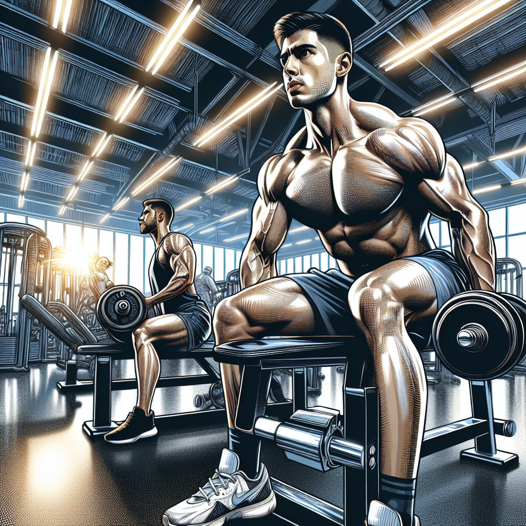 A realistic depiction of a man and woman performing advanced workout techniques in a modern gym.