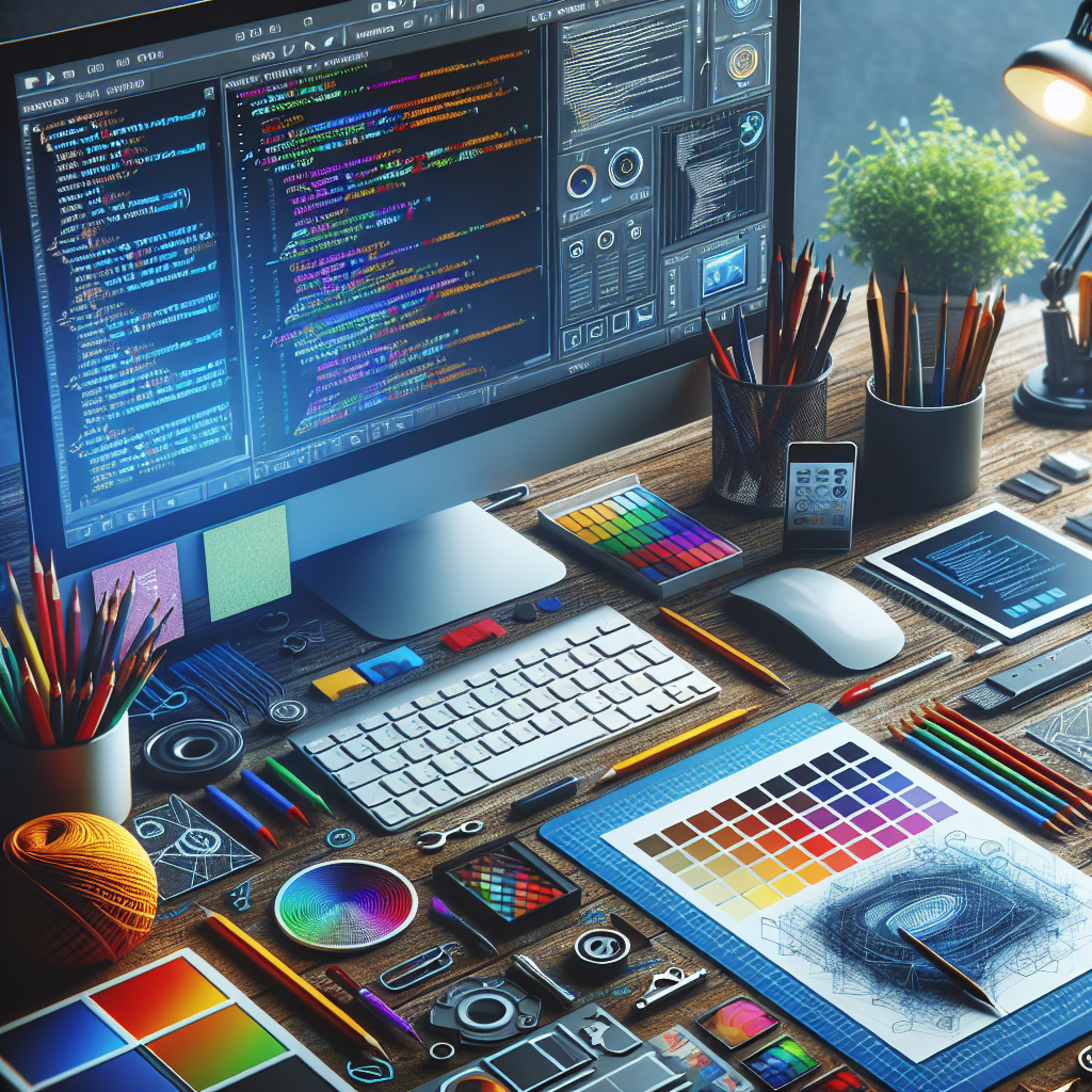 A realistic representation of google web designer introduction.