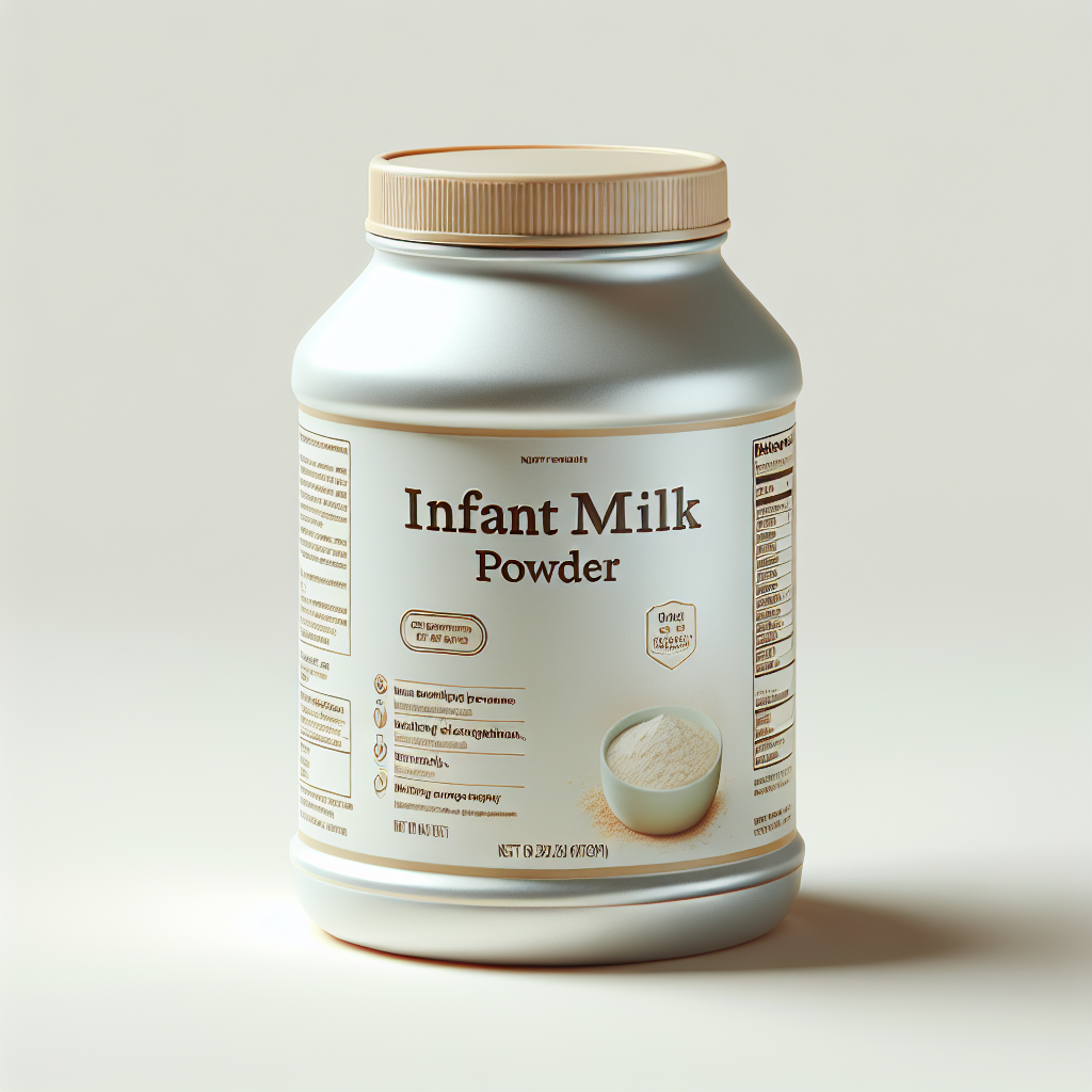 A realistic image of a baby formula container similar to Enfamil AR Gentlease.