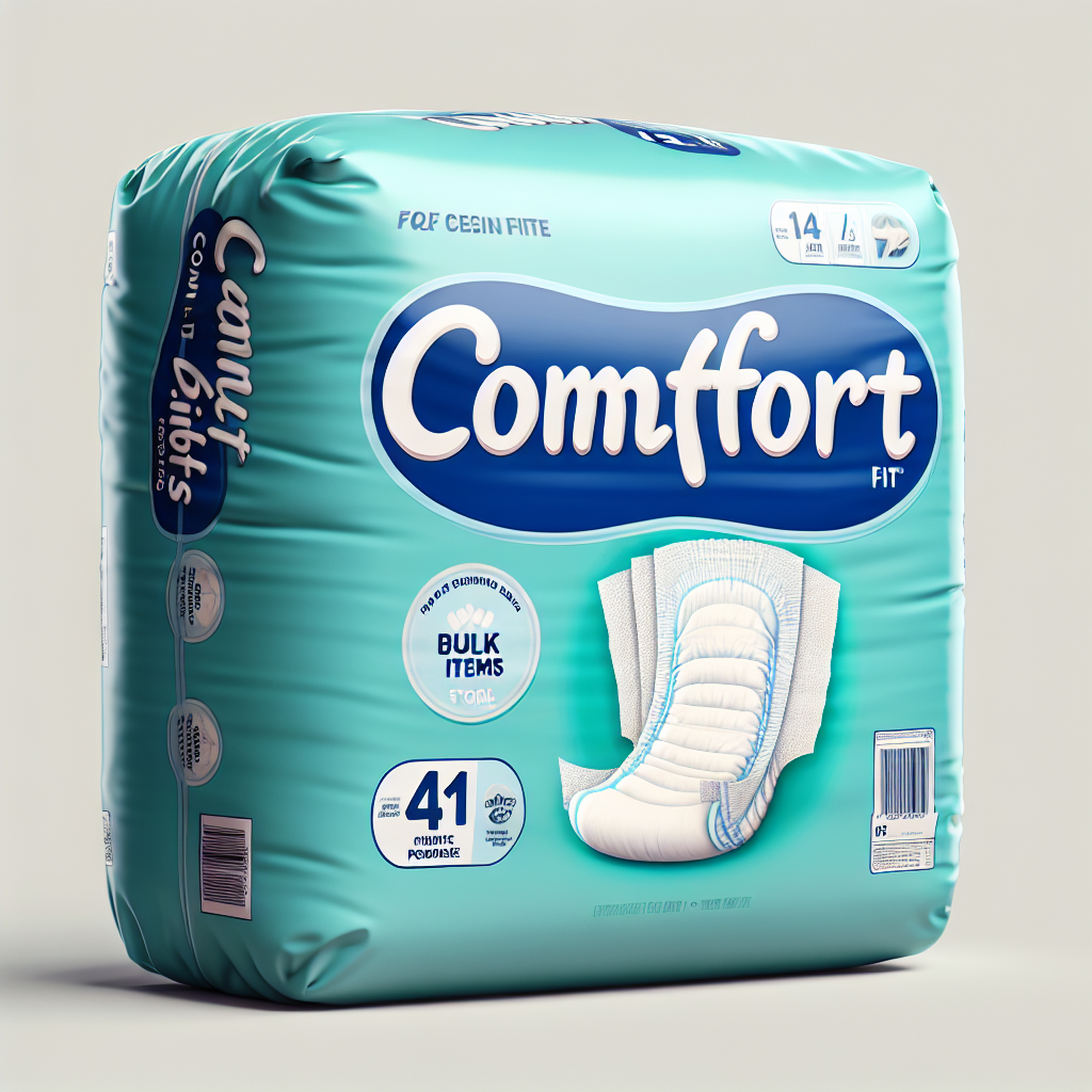 Sam's Club Comfort Fit adult diapers packaging