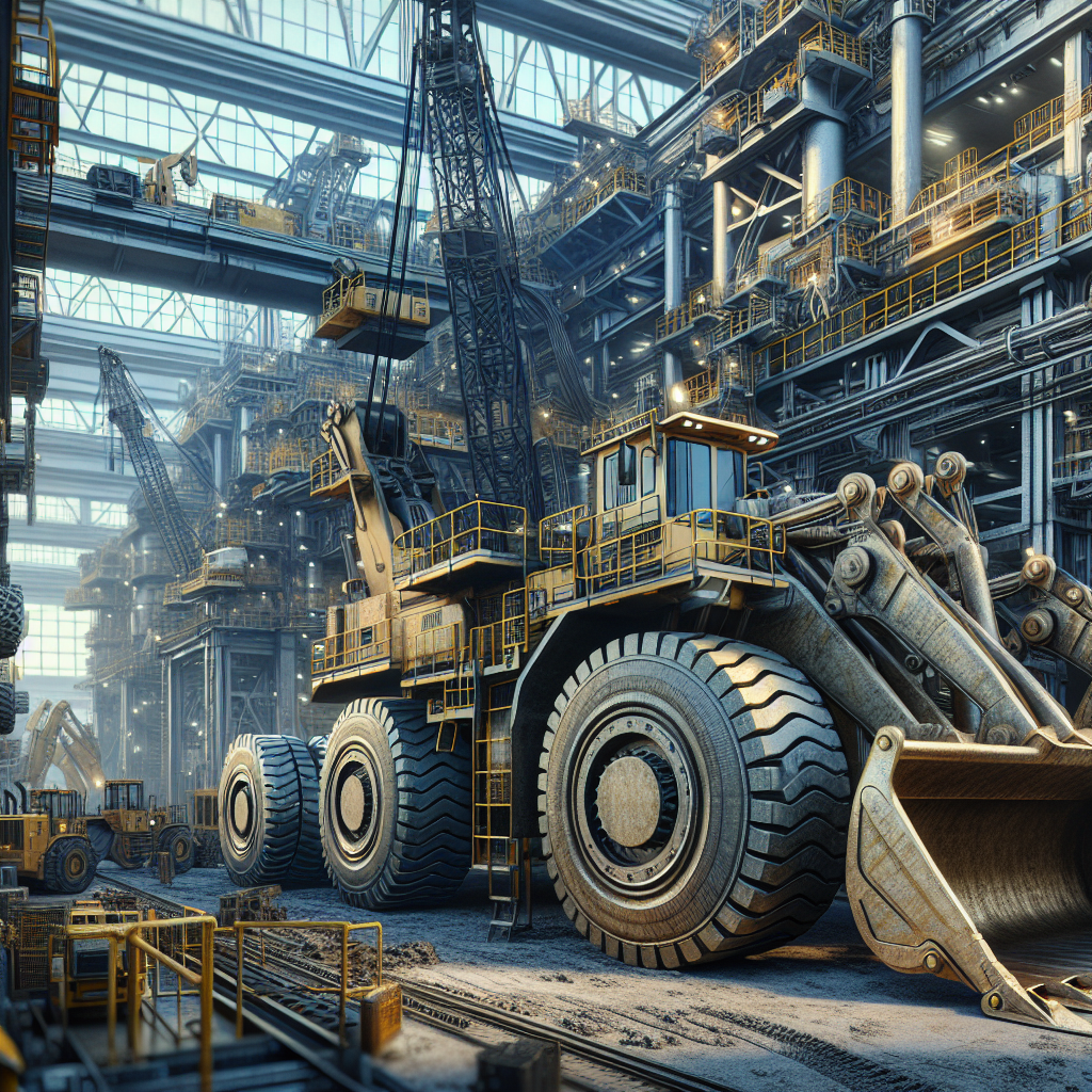 Industrial equipment in a realistic setting, highlighting the concept of equipment financing.