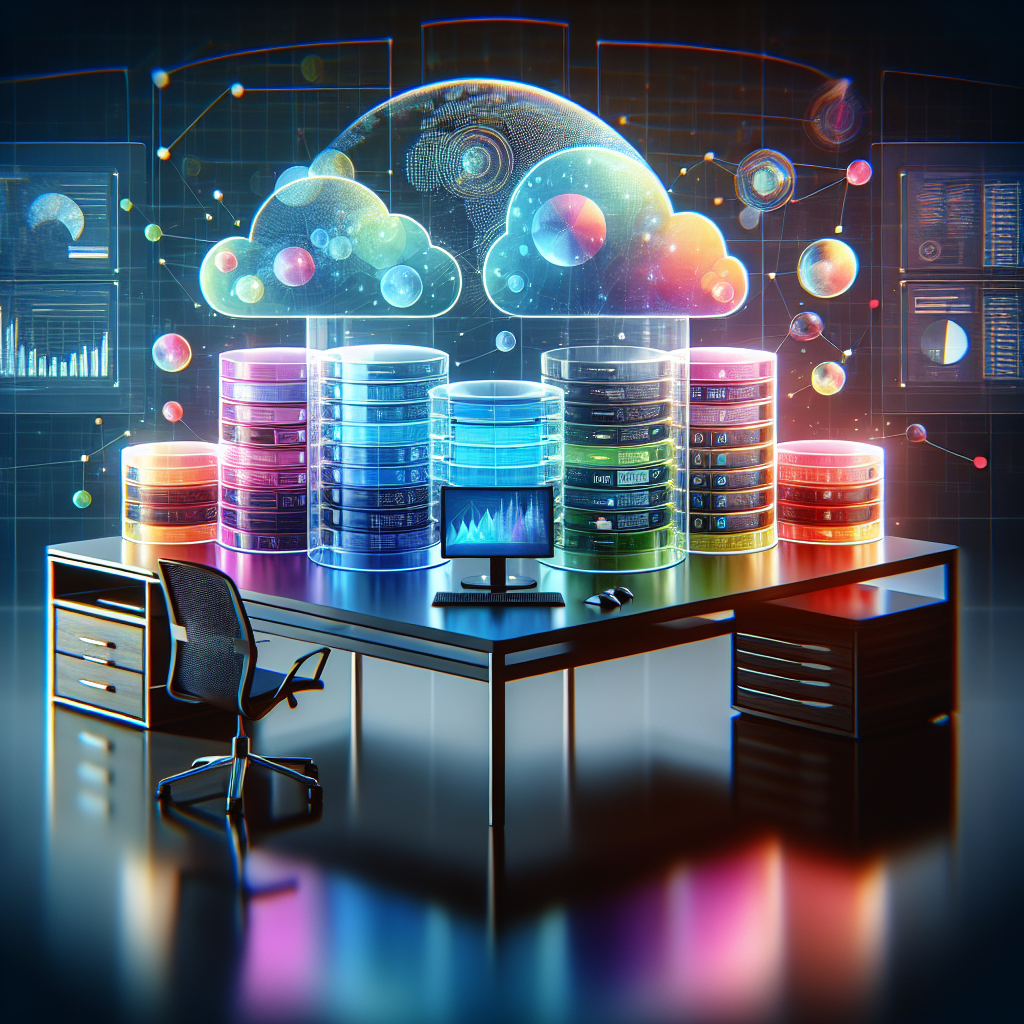 Abstract representation of web hosting price comparison in a digital workspace.