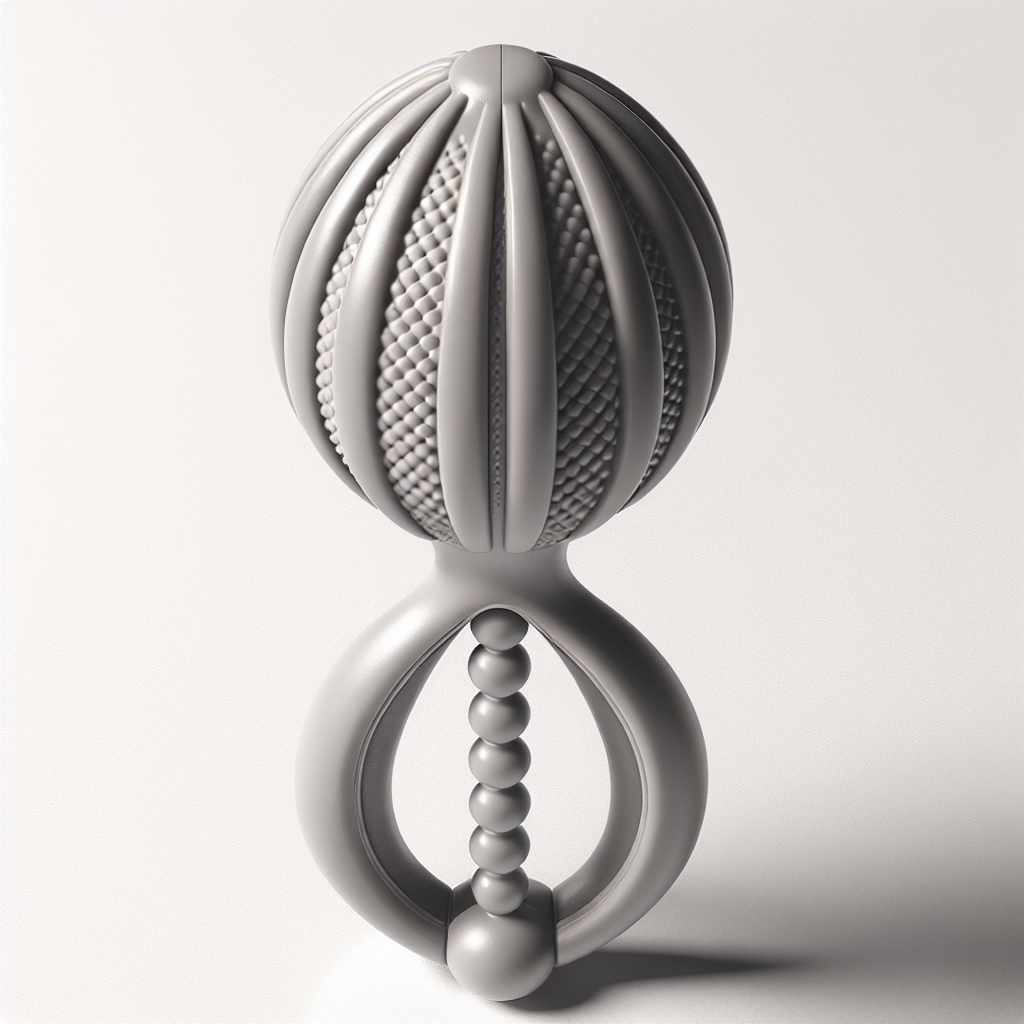 Realistic depiction of a kegel exercise tool