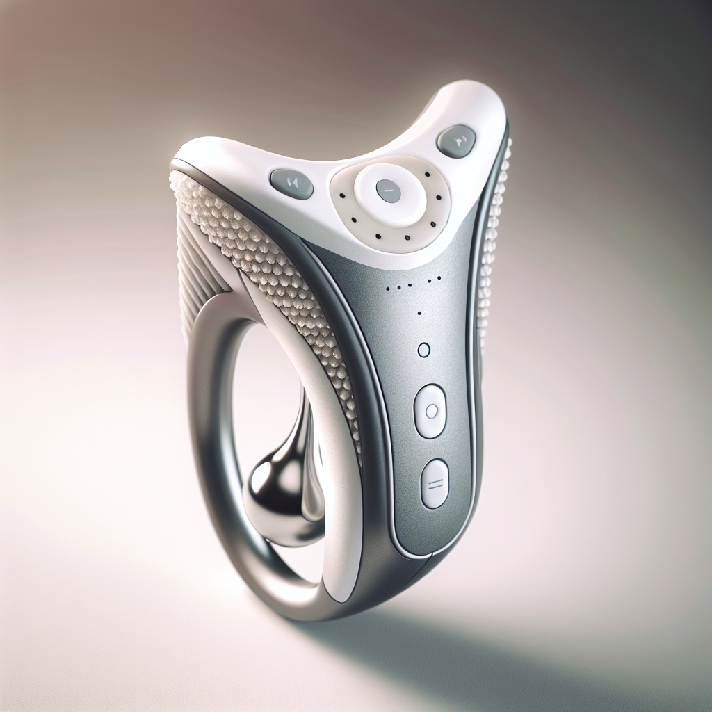 Realistic image of a modern pelvic health device.