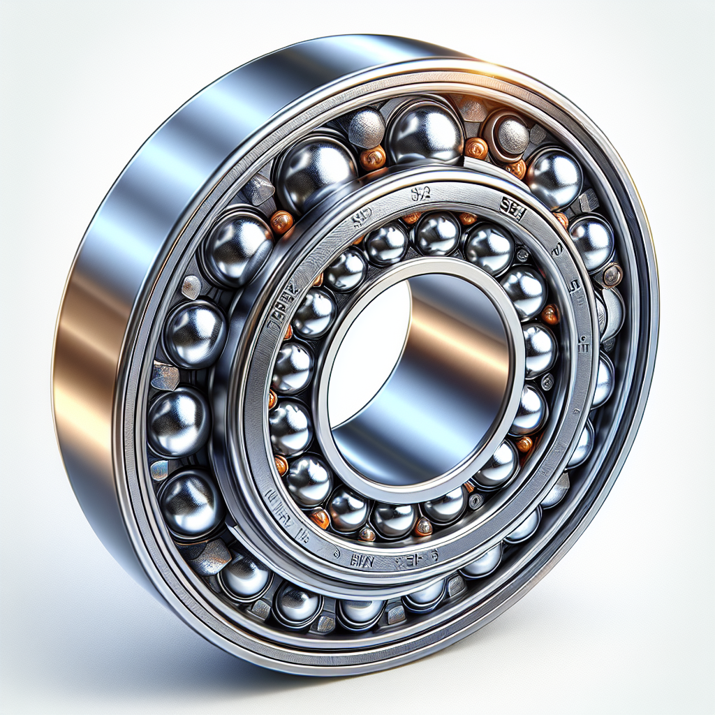 An illustration of a trailer wheel bearing showing its detailed components.
