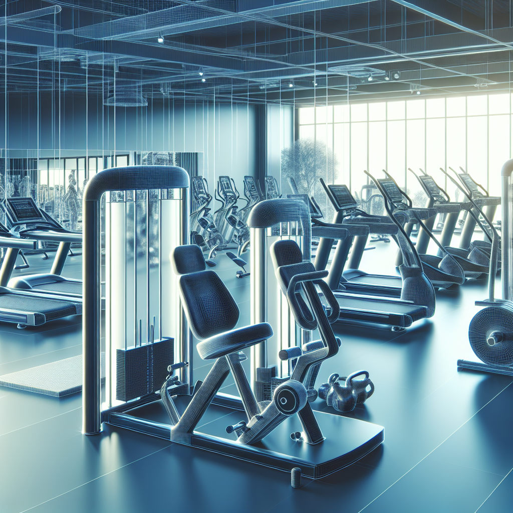 A modern gym featuring various types of Precor equipment arranged in a spacious, well-lit environment.