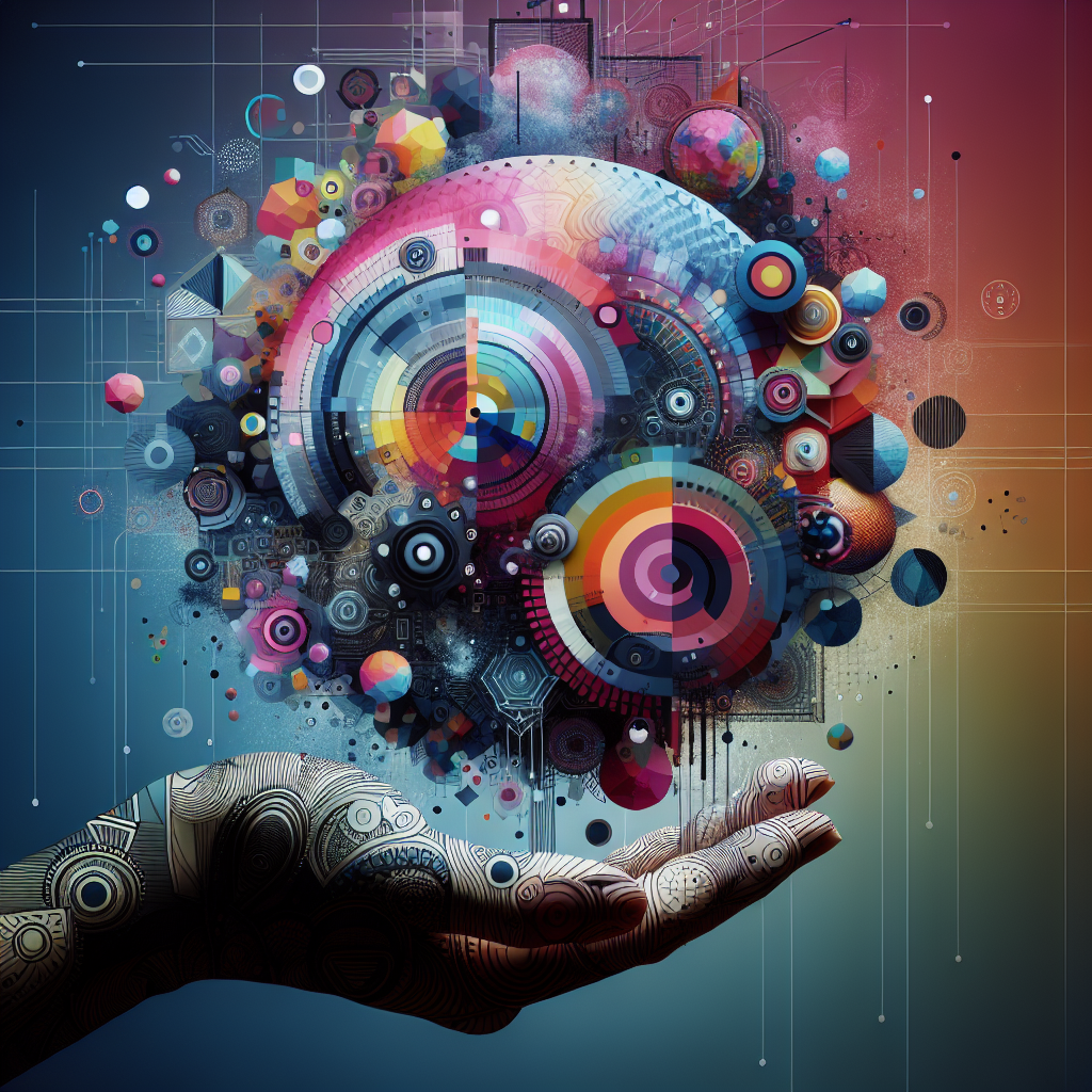 An image illustrating the impact of graphic design, reminiscent of the style and content found at the provided URL.