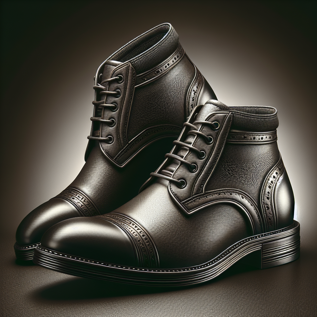 Realistic image of high-quality footwear.