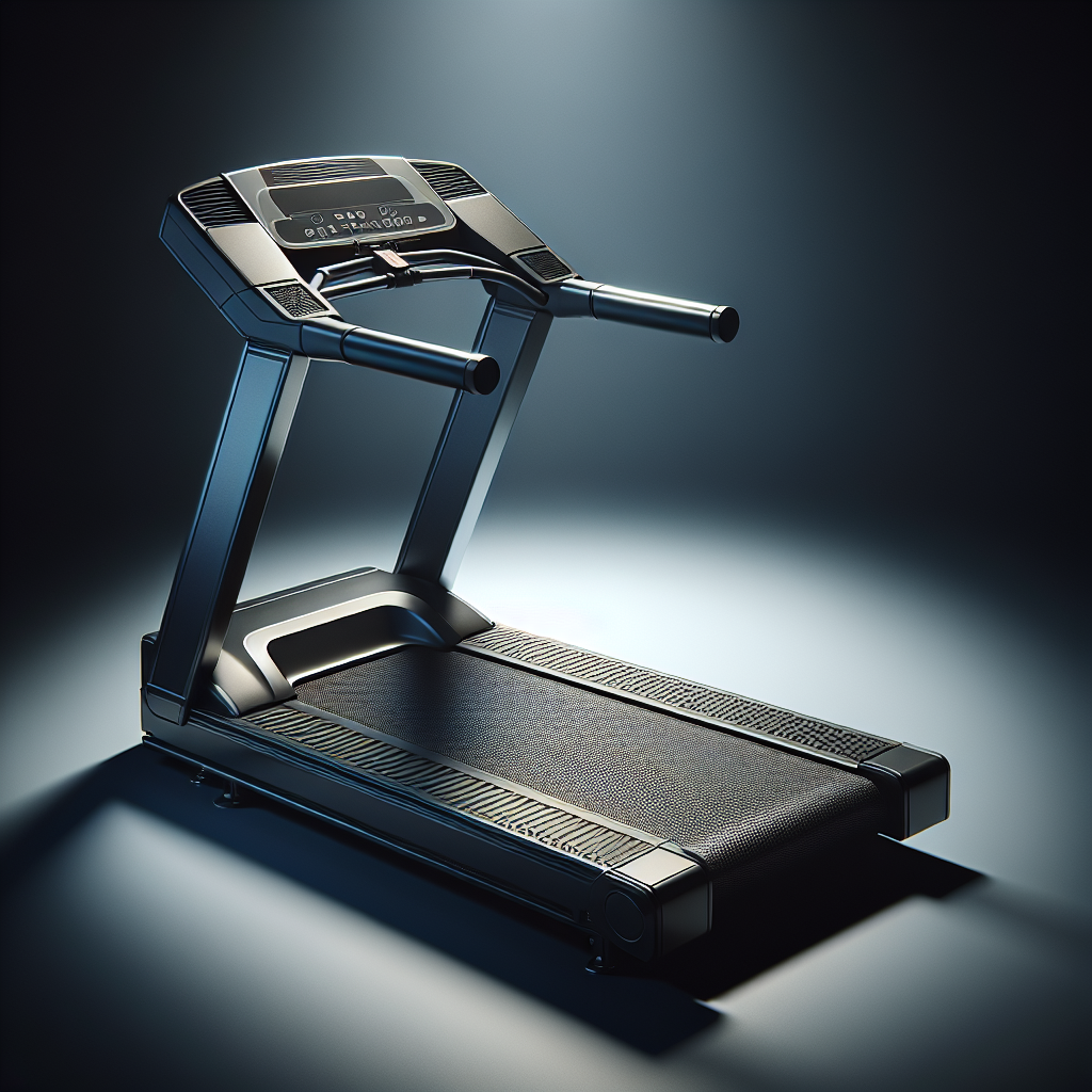 A realistic image of a treadmill running belt.