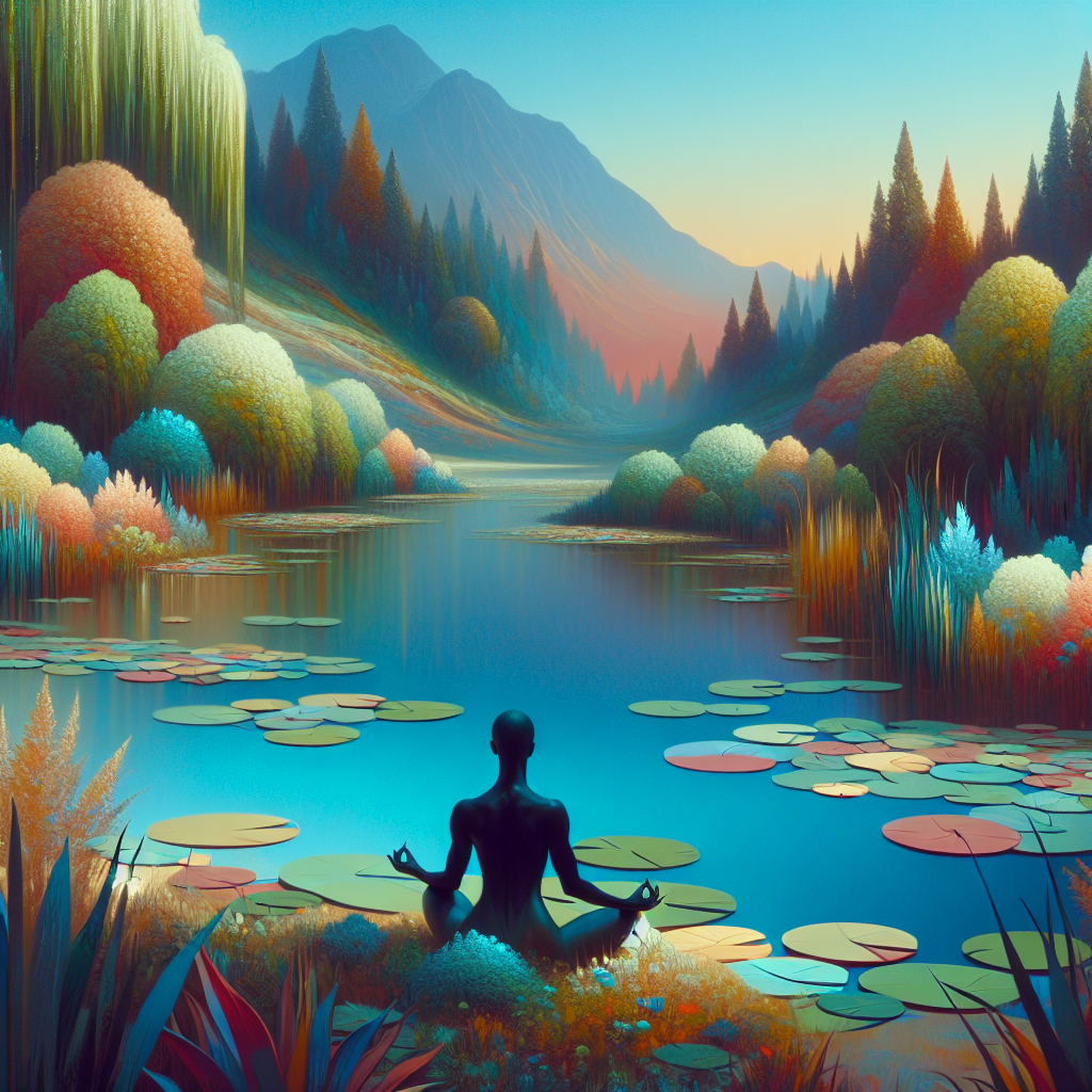 Image inspired by a mental wellness theme, showcasing calmness and serenity.