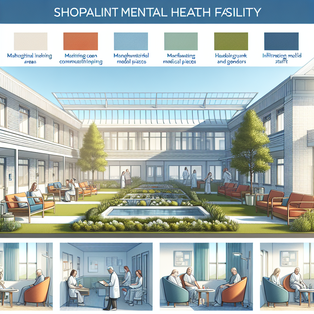 A realistic depiction of an inpatient mental health facility.