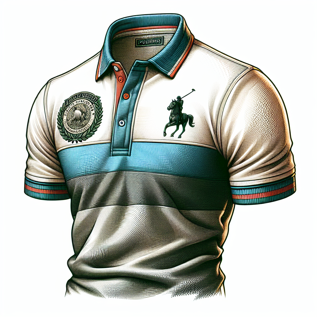 A realistic depiction of an image described at 'https://example.com/polo-tee-brands-introduction.jpg'.