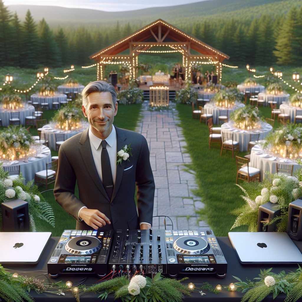 A Central Maine Wedding Dj At A Picturesque Venue.